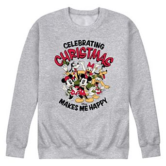 Disney's Men's Celebrating Christmas Fleece