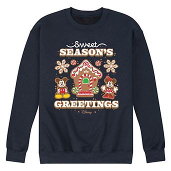 Disney's Men's Sweet Seasons Greetings Fleece