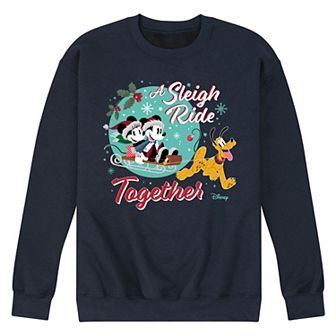 Disney's Men's Sleigh Ride Together Fleece