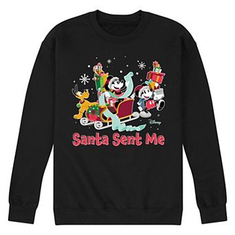 Disney's Men's Santa Sent Me Fleece