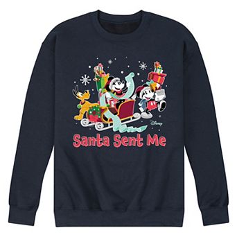Disney's Men's Santa Sent Me Fleece
