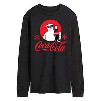 Men's CocaCola Polar Bear Long Sleeve Graphic Tee