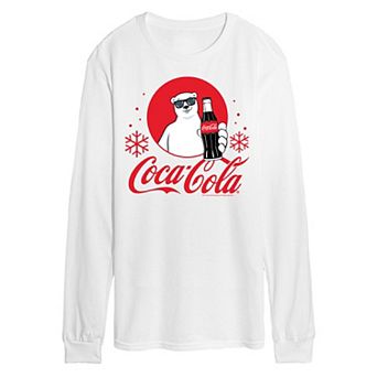Men's CocaCola Polar Bear Long Sleeve Graphic Tee