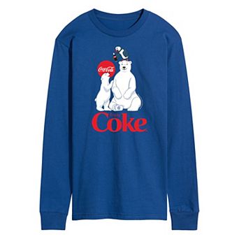 Men's CocaCola Polar Bears Long Sleeve Graphic Tee