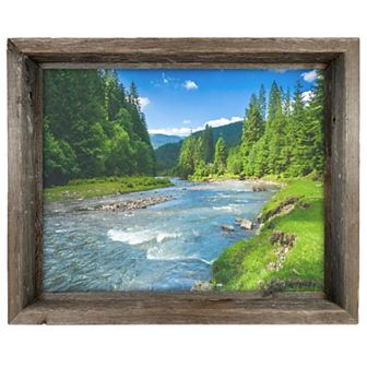 Rustic Canvas Series 10 x 24 Floating Frame for Oil Paintings and Wall Art