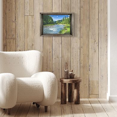 Rustic Canvas Series 10 x 14 Floating Frame for Oil Paintings and Wall Art