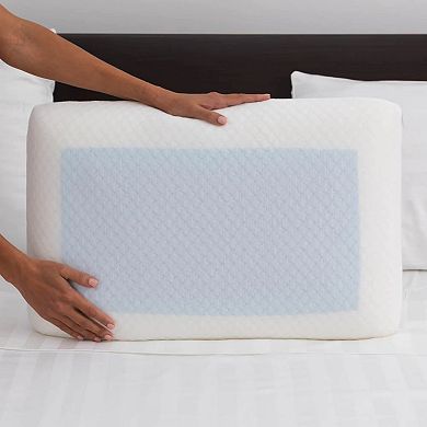 Dr. Pillow Forever Cool Support Pillow With Cooling Gel Technology