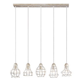 Greenville Signature 5-Light Linear Pendant for Dining Room, Kitchen Island