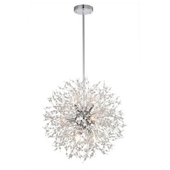 Greenville Signature 9-Light Sputnik Globe Chandelier for Dining/Living Room, Bedroom
