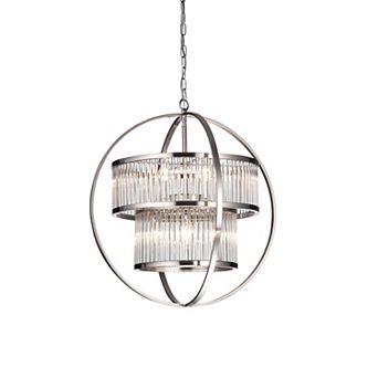 Greenville Signature 8-Light Globe Chandelier for Living/Dining Room, Bedroom, Entryway