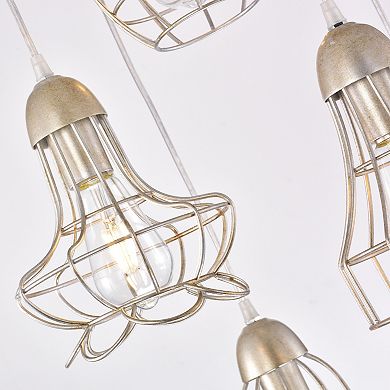 Greenville Signature 5-Light Cluster Pendant for Dining Room, Kitchen Island