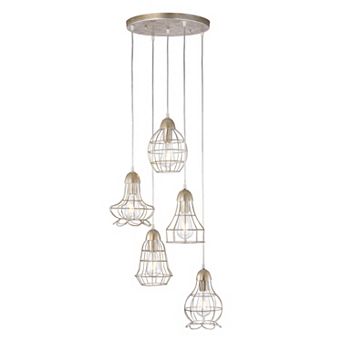 Greenville Signature 5-Light Cluster Pendant for Dining Room, Kitchen Island