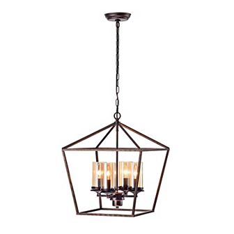 Greenville Signature 4-Light Chandelier for Dining/Living Room, Kitchen Island, Bedroom