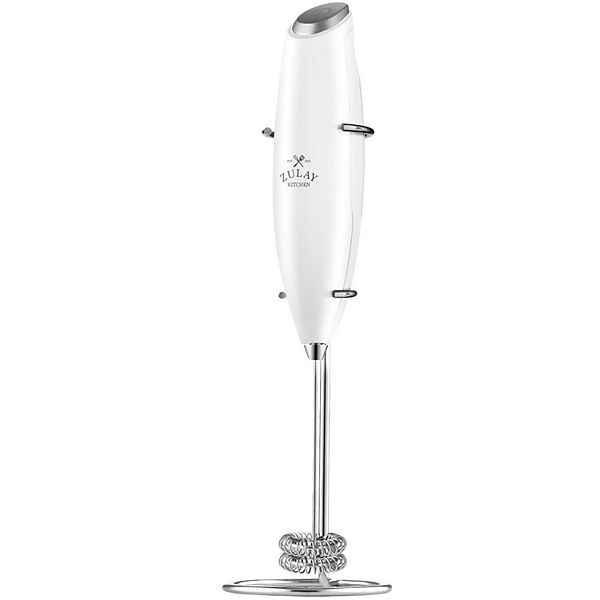 Double Whisk Milk Frother Handheld