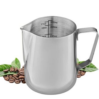 Zulay Kitchen 12oz Stainless Steel Milk Frothing Pitcher