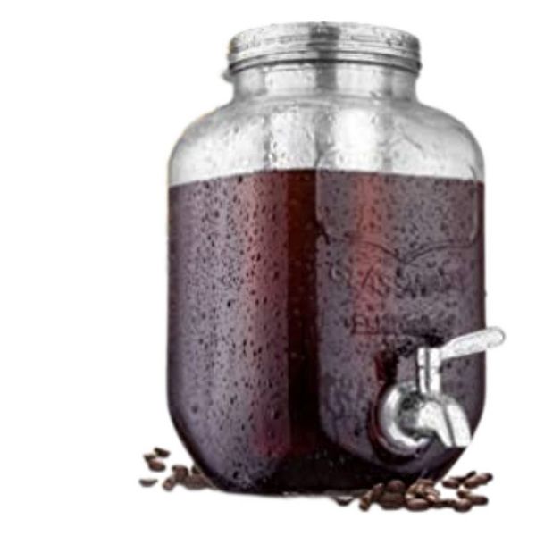 Zulay Kitchen 1 Gallon Cold Brew Coffee Maker with Stainless Steel Mesh