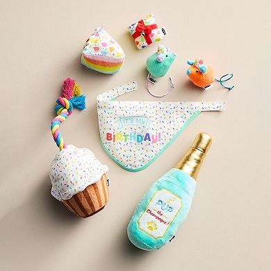 Woof Birthday Cupcake Dog Toy