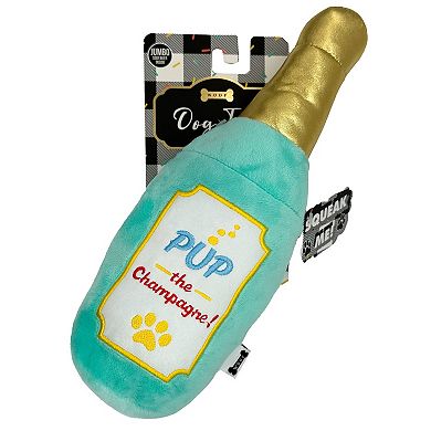 Woof Birthday Champagne Dog Toy