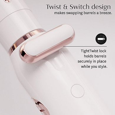 Switch Kit Wave Trio Interchangeable Curling Iron with 3 Barrels