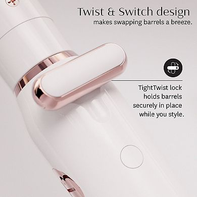 Switch Kit Curl Trio Interchangeable Curling Iron with 3 Barrels