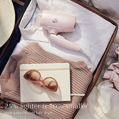 T3 T3 Afar Lightweight Travel-Size Hair Dryer with Auto Dual Voltage