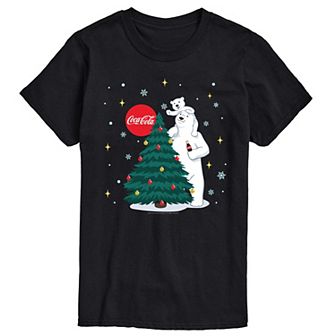 Men's CocaCola Christmas Tree Tee
