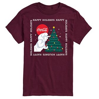 Men's CocaCola Happy Holidays Bears Tee