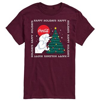 Men's CocaCola Happy Holidays Bears Tee
