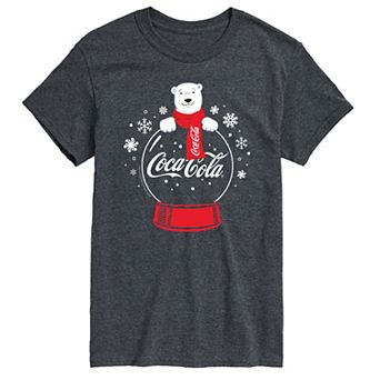 Men's CocaCola Polar Bear Snowglobe Tee