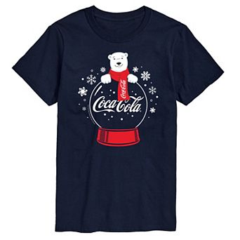 Men's CocaCola Polar Bear Snowglobe Tee