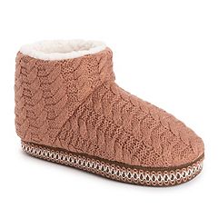 Rachel Rachel Roy Bliss Women's Sherpa Bootie Slippers, Size: Small, Pink