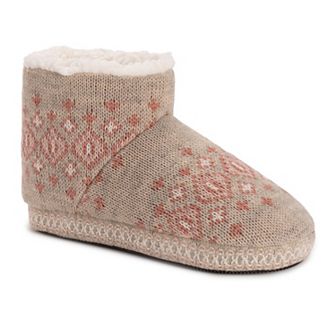 MUK LUKS Women's Favina Bootie Slippers