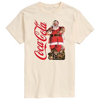 Men's CocaCola Vintage Santa Tee