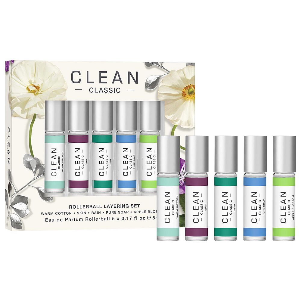 Clean Perfume Mini Set - CLEAN RESERVE Classic Mini Rollerball Perfume ...