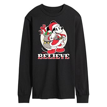 Disney's Men's Believe Long-sleeved Tee