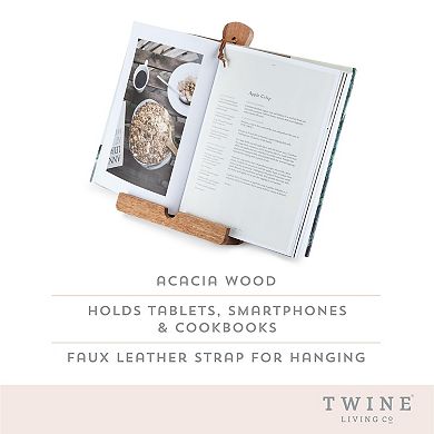 Twine Acacia Wood Tablet Cooking Stand