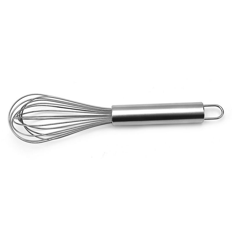 Hastings Home Stainless Steel Pancake Batter Dispenser with Whisk