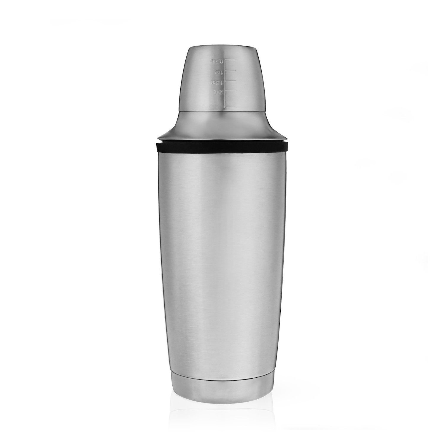 Brentwood 0.5L Wide Mouth Glass Vacuum/Foam Insulated Food Thermos