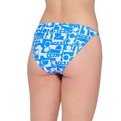 Juniors' Ninety-Nine° Ring Bikini Swim Bottoms