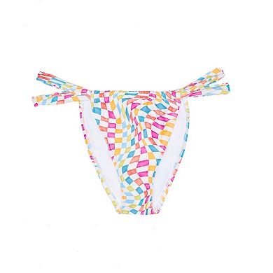 Juniors' Ninety-Nine° Tab Side Swim Bottoms