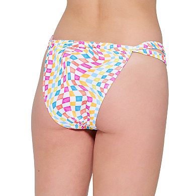 Juniors' Ninety-Nine° Tab Side Swim Bottoms