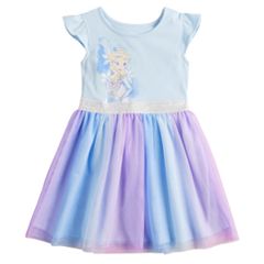 Disney Princess Girls Hoodie Dress, Kids Clothes Disney Gifts