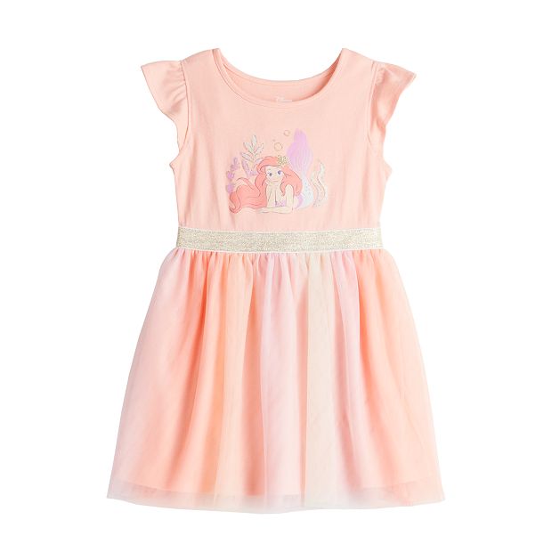 chinese dress ladies Posh Peanut Disney's The Little Mermaid Magical Mermaid Tulle Skirt Bodysuit Dress in Blue, 6-12 Mo, Viscose from Bamboo
