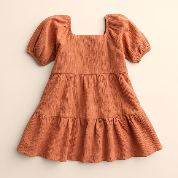 little orange dress Me Again Mini Dress