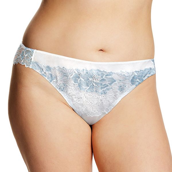 Women's Maidenform® Comfort Devotion Lace-Back Tanga Panty 40159 -  White W Blue (8) – BrickSeek