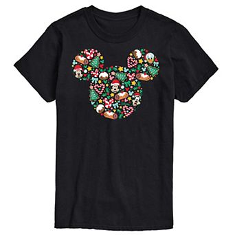 Disney's Mickey Mouse Men's Silhouette Graphic Tee