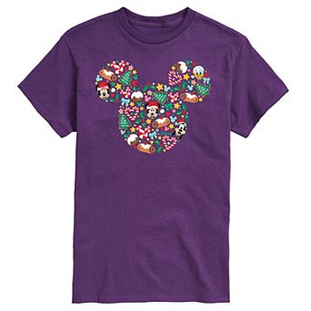 Disney's Mickey Mouse Men's Silhouette Graphic Tee