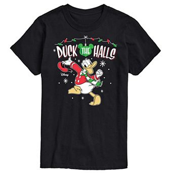 Disney Men's Duck The Hal Long-sleeved Tee