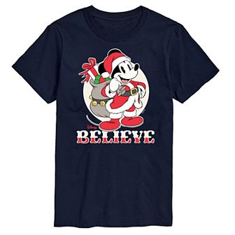 Disney's Mickey Mouse Men's Believe Graphic Tee