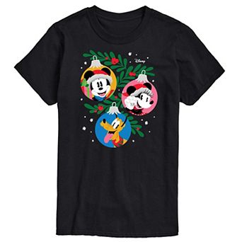 Disney's Mickey Mouse & Friends Men's Ornaments Graphic Tee